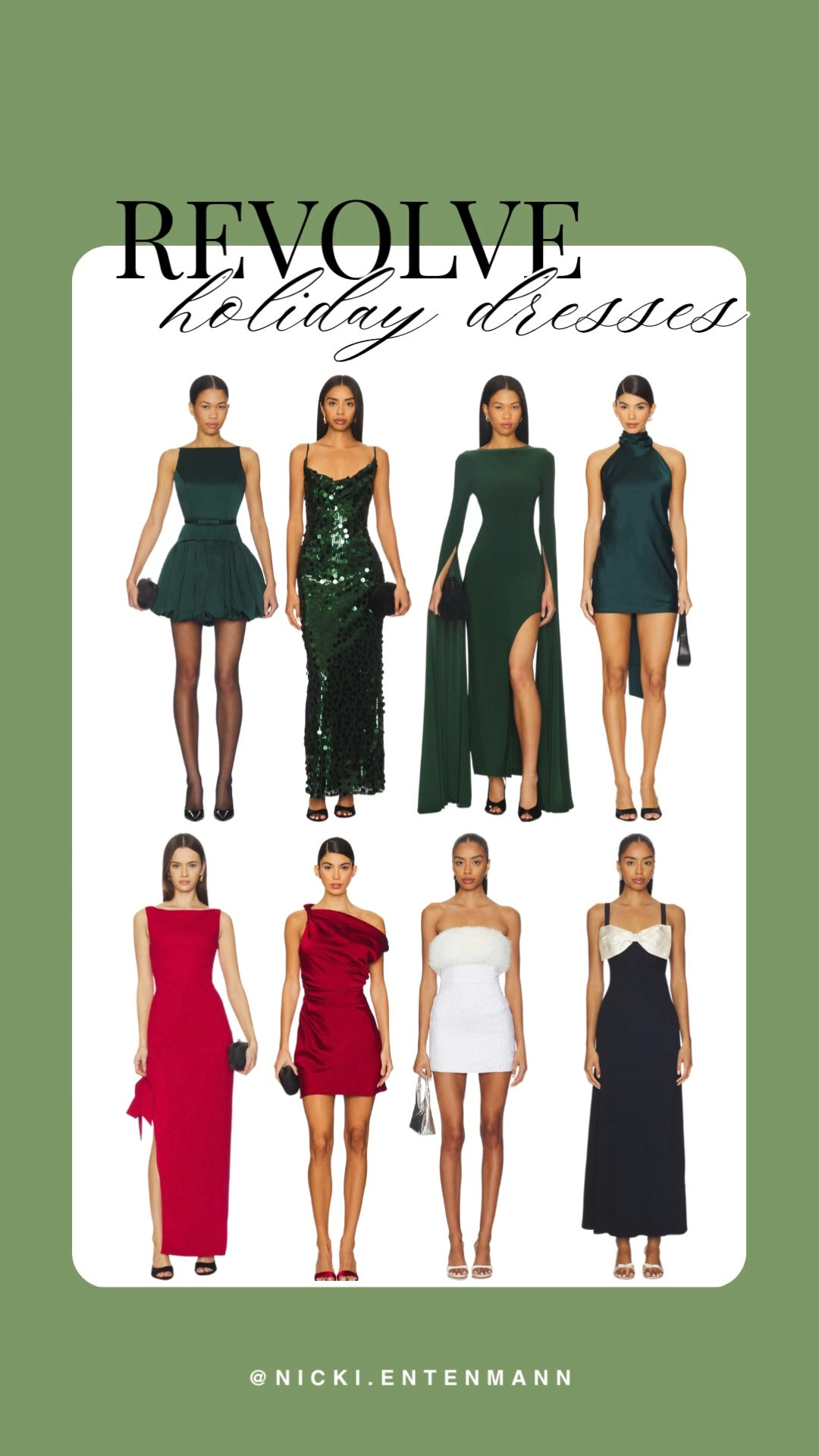 Festive elegance shines with Revolve’s holiday dresses, bringing chic style and confidence to every celebration. Timeless looks made to inspire. #RevolveHoliday #HolidayDresses #FashionDeals #SeasonalStyle #TrendyOutfits #WardrobeUpdate #OOTDInspo #StreetStyle #AffordableFashion #StyleInspo
 

 #LTKHoliday #LTKootd #LTKSeasonal