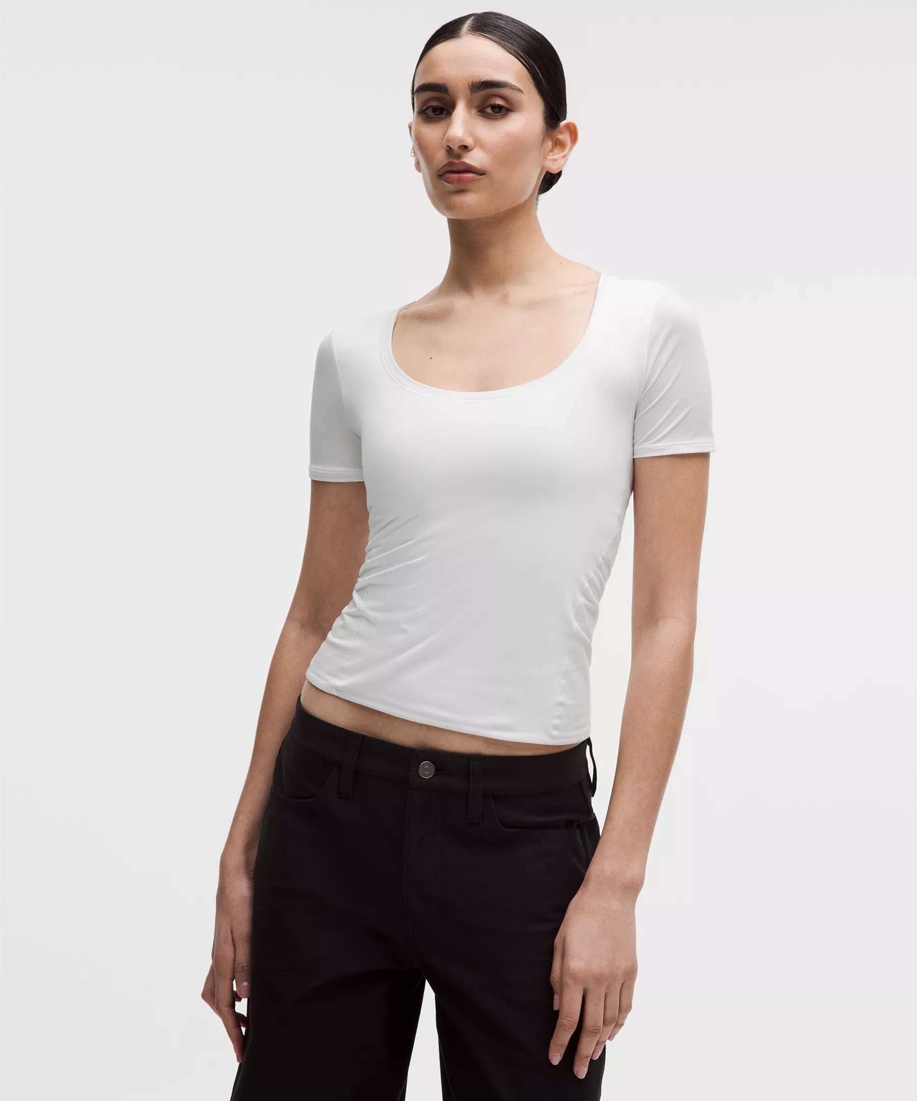 Wundermost Ultra-Soft Nulu Scoop-Neck T-Shirt | Lululemon (US)