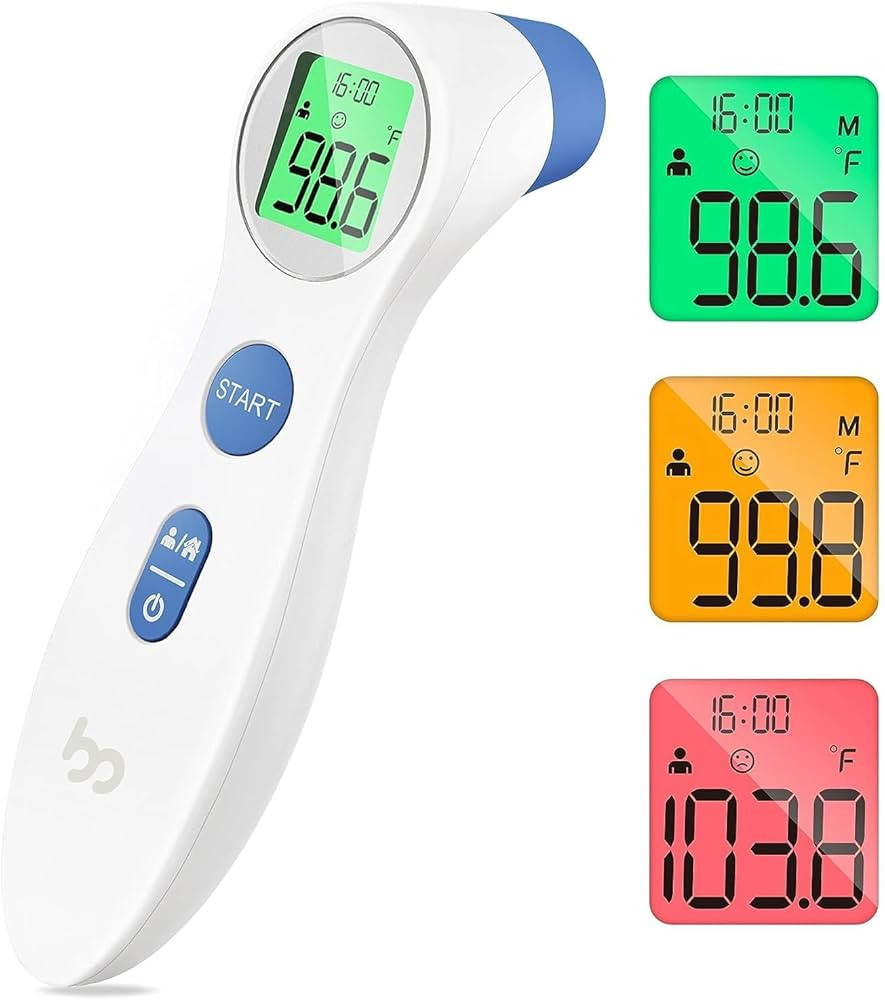 Forehead Thermometer for Adults and Kids, Digital Touchless Thermometer for Baby, Infants and Tod... | Amazon (US)