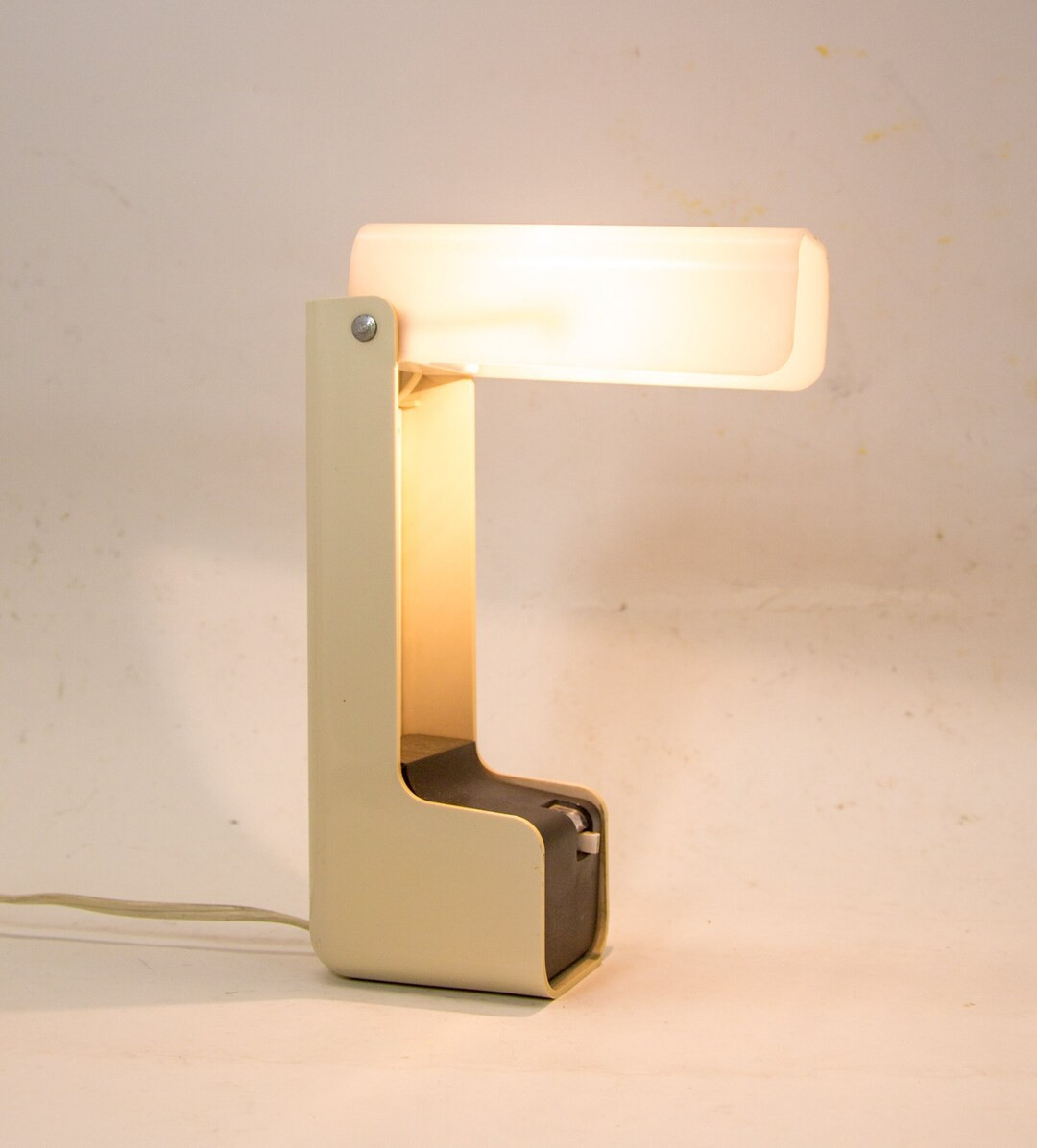 Midcentury Nanbu Ell Desk Lamp White Vintage 70's Japanese Design - Etsy | Etsy (US)