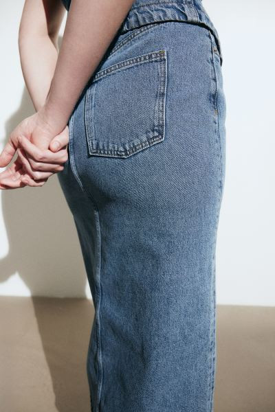 Denim Midi Skirt | H&M (US + CA)