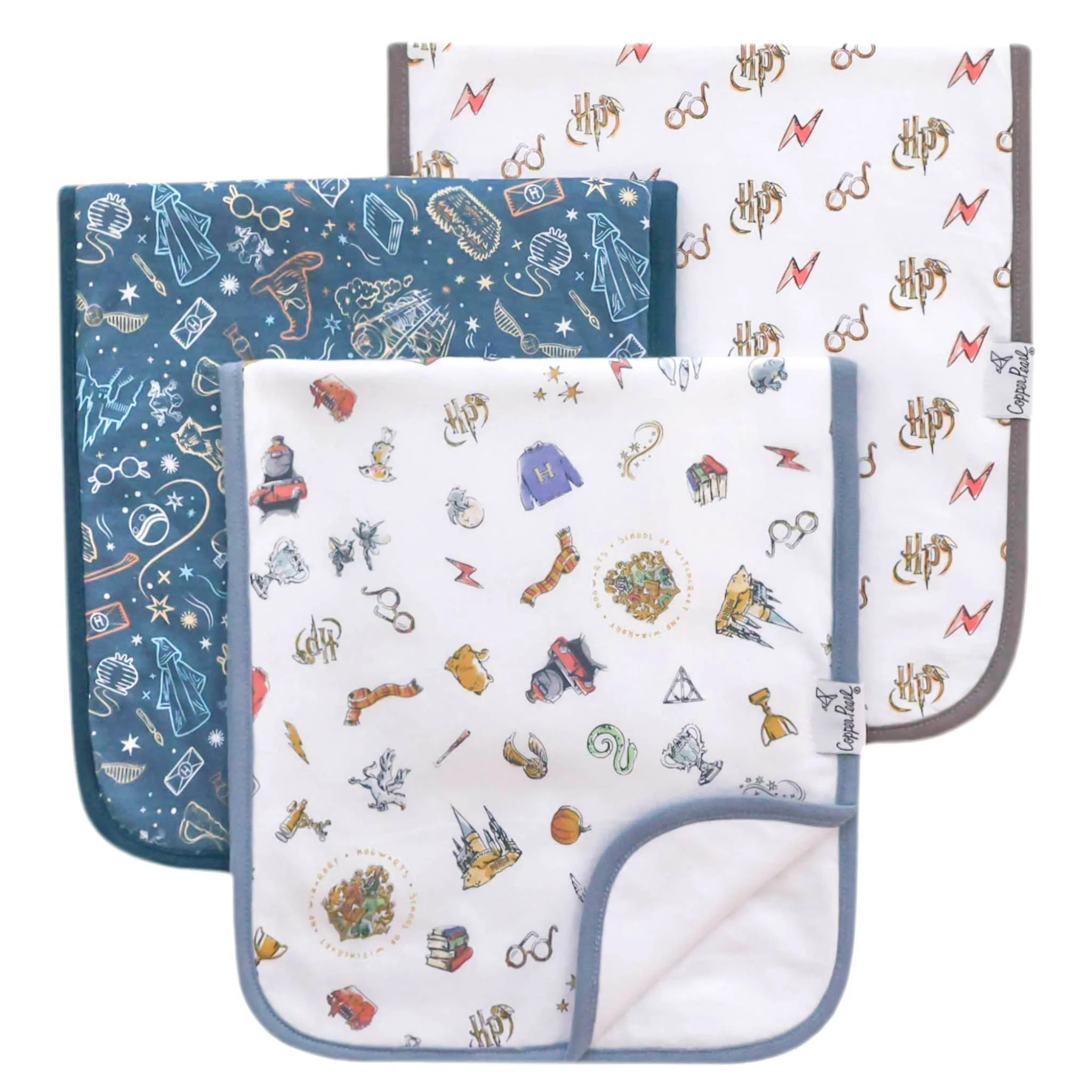 Premium Burp Cloths | Copper Pearl
