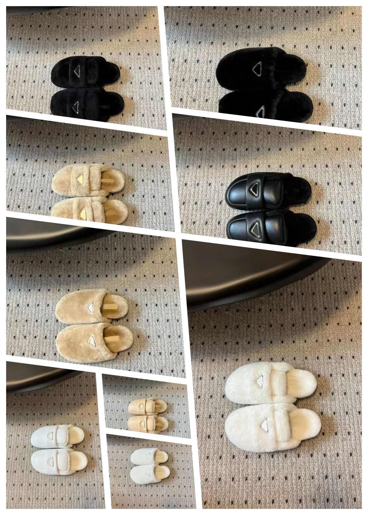 Sandals Slippers Designer Shoes Flip Flops Fashion Anti-Slip Female Slides Women Furry Fluffy woo... | DHGate
