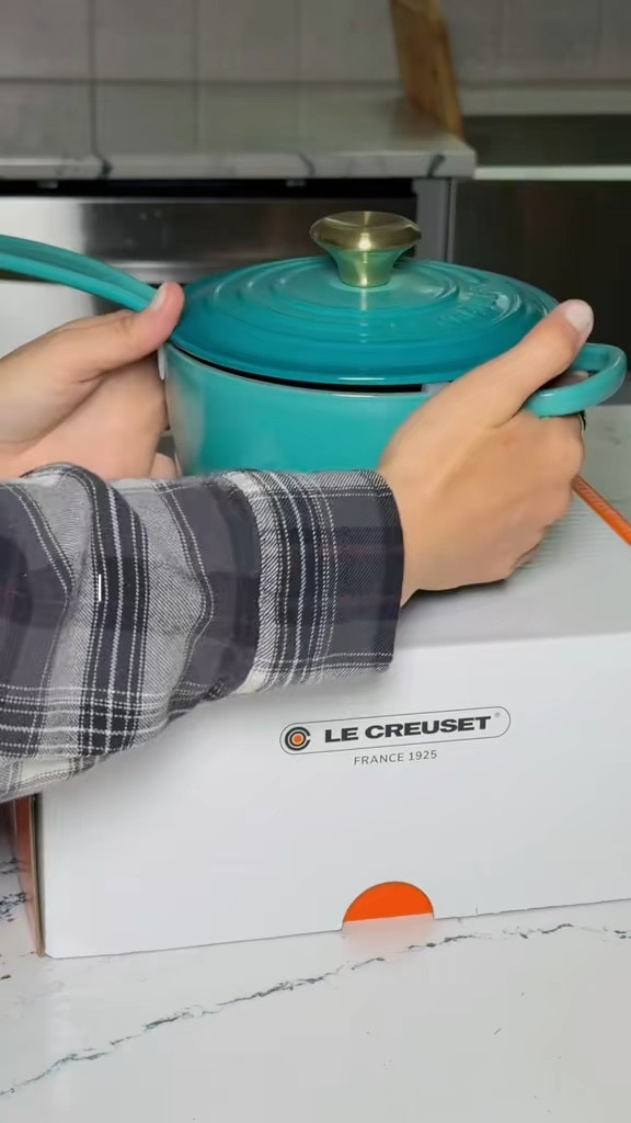 i didn’t realize how much i’d reach for a smaller saucepan until i started using this one ♡ this blue riviera color is so pretty in person but what sold me is how evenly it heats and how easy it is to clean i’ve been using it for everything from soups to sauces to quick lunches and it just works every time it’s one of those simple kitchen upgrades that makes cooking feel easier and more put together without even trying

#kitchenessentials #ltkhome #cookwarefinds

le creuset saucepan blue riviera review best small saucepan everyday cooking kitchen upgrade aesthetic cookware soup pan sauce pan easy meals home cooking routine durable cookware