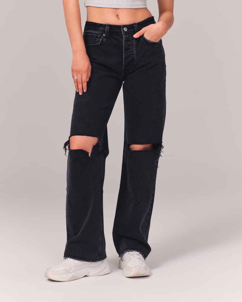 Low Rise 90s Baggy Jean | Abercrombie & Fitch (US)