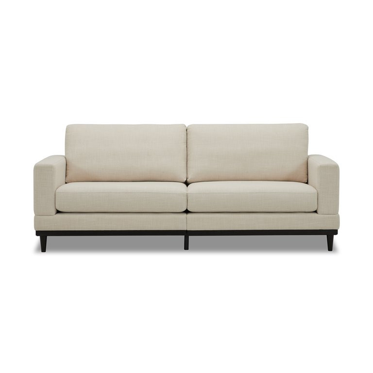 Better Homes & Gardens Springwood Wood Frame Sofa, Charcoal - Walmart.com | Walmart (US)