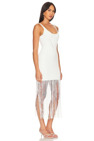 Lovers and Friends Tiana Dress in White from Revolve.com | Revolve Clothing (Global)