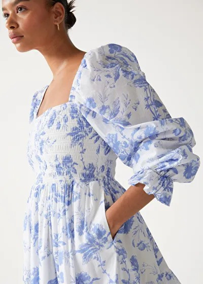 Smocked Mini Dress | & Other Stories (EU + UK)