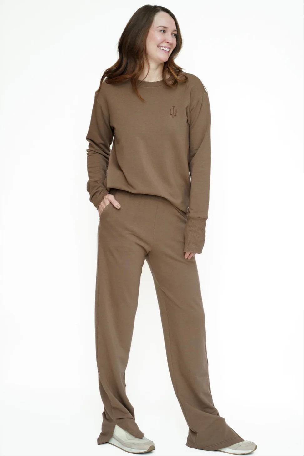 Jet Set Crewneck Sweatshirt NEW | Liv Tall