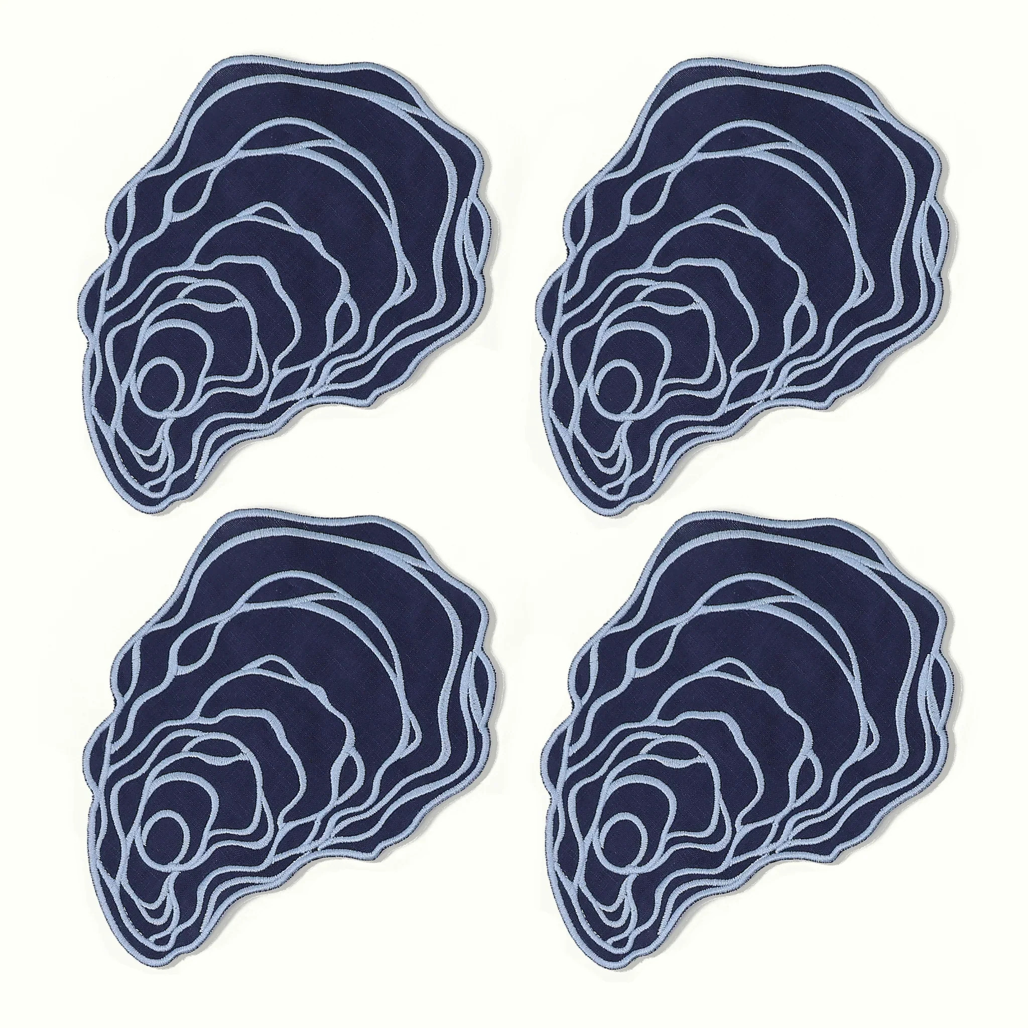 Oyster Cocktail Napkins | Bogey and Byrd