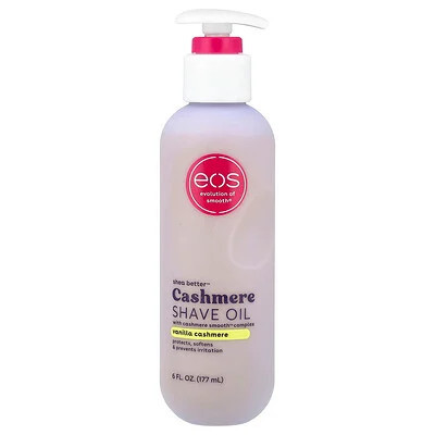 EOS, Shea Better™ Cashmere Shave Oil, Vanilla Cashmere , 6 fl oz (177 ml) | iHerb