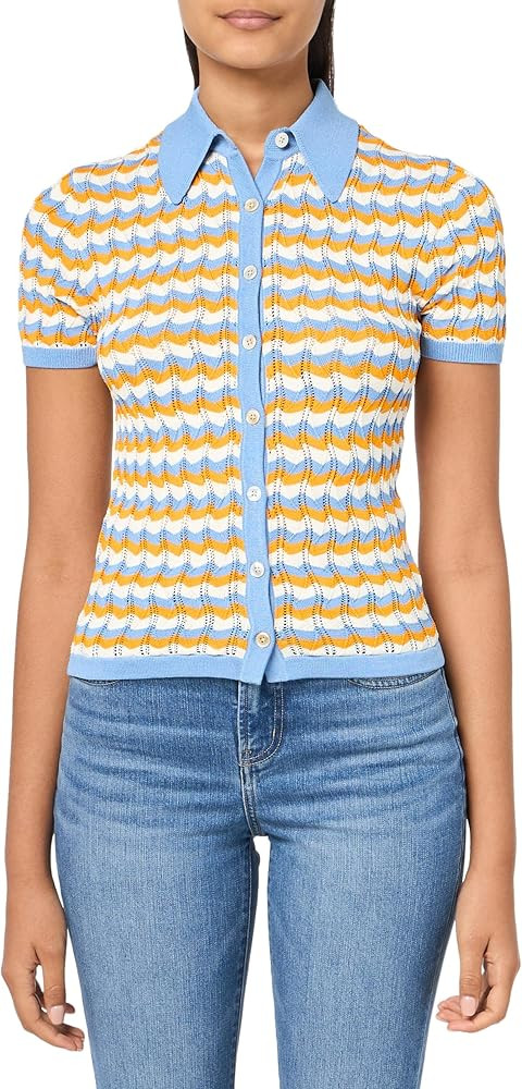 Ronny Kobo Women's Tallys Button Down Knit Top | Amazon (US)