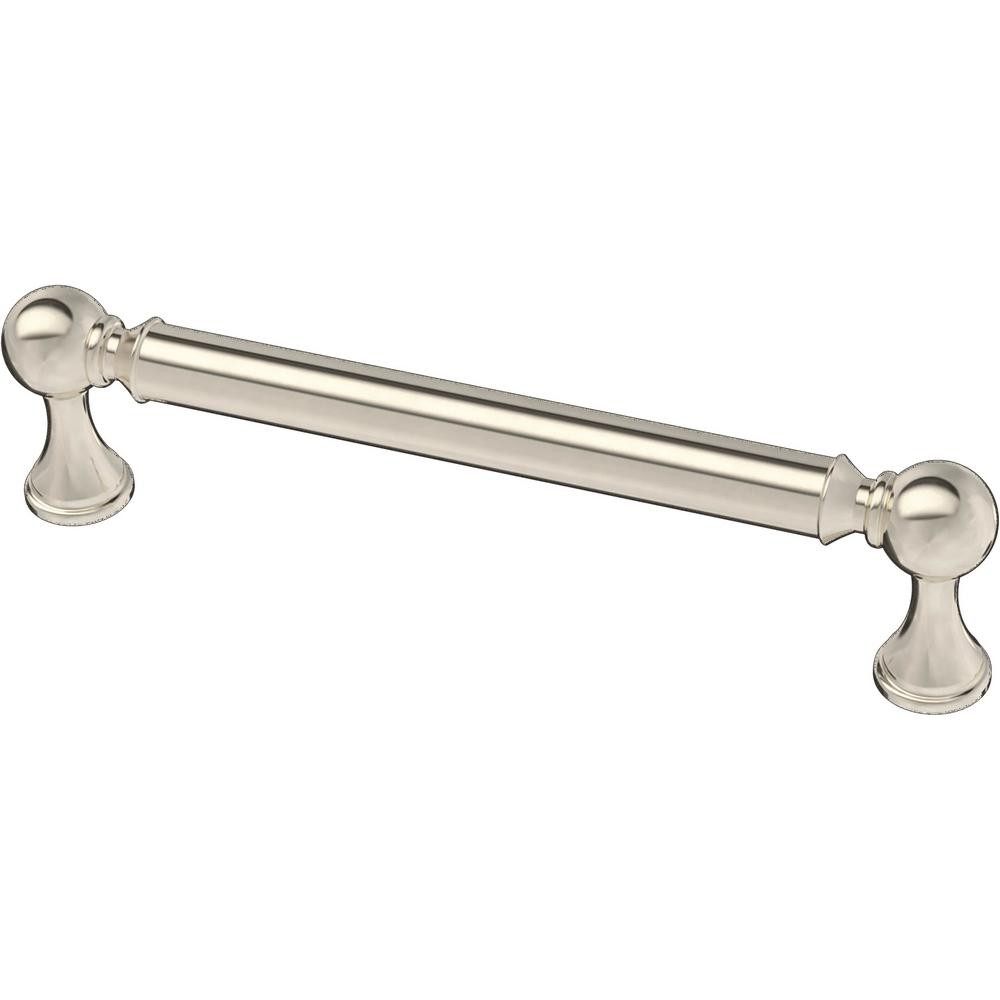 Liberty Classic Farmhouse 5-1/16 in. (128mm) Polished Nickel Drawer Pull-P41930C-PN-CP - The Home... | The Home Depot