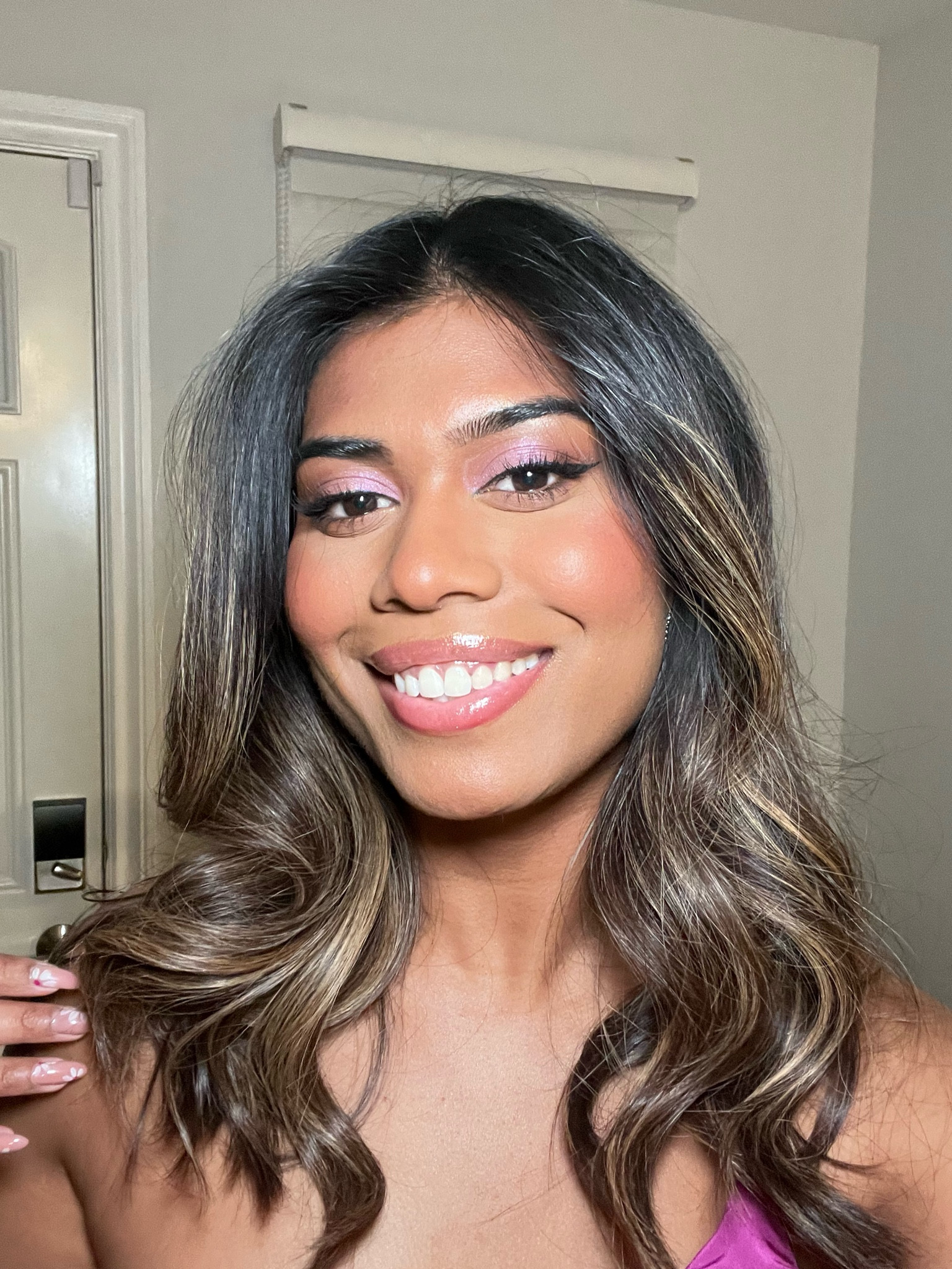 perfect purple iridescent eye look #birthdaylook #purpleeyeshadowlook #makeuplook #partymakeup

#LTKbeauty