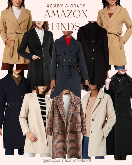 Classic coats from Amazon!

#LTKSeasonal #LTKstyletip