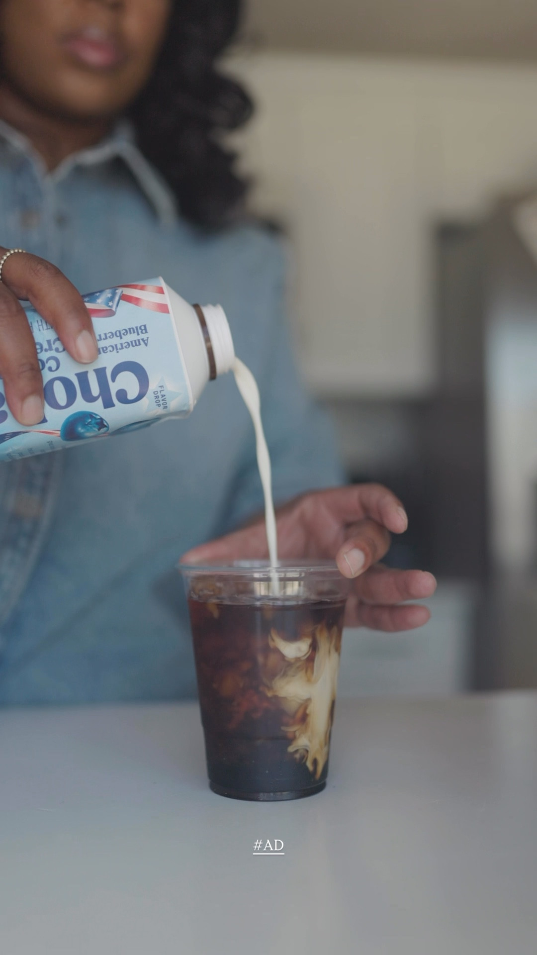 #ad As much as I love slow coffee routines & playing barista, most mornings don’t call for that. But I’ve been using @chobani American Blueberry creamer for quick iced coffees because coffee still deserves to be fun. Available for a limited time at @target starting 6/14.  #TargetPartner #coffetok #coffeereview #chobanicreamer @shop.ltk #liketkit