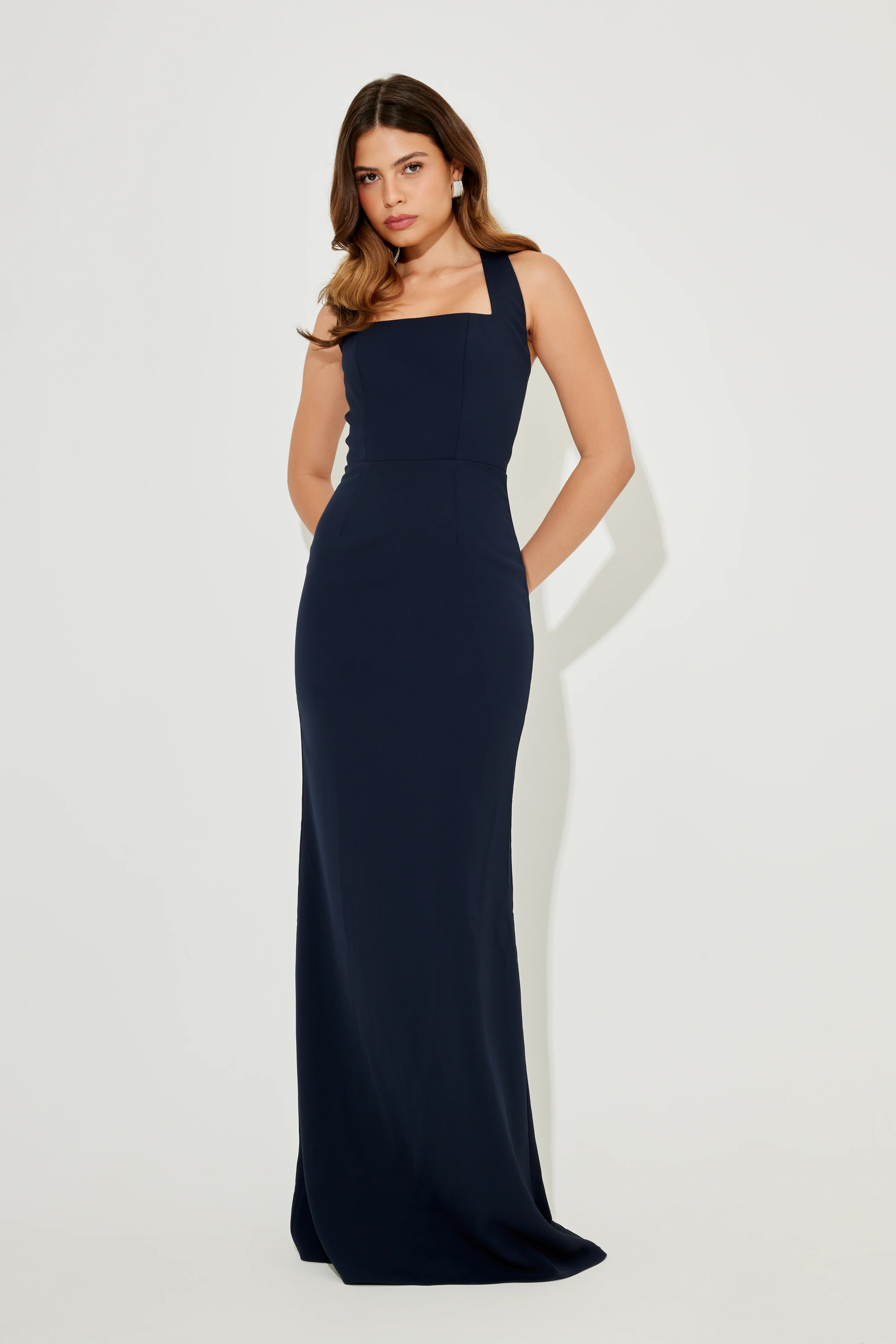 Halter Neck Maxi Dress | Odd Muse