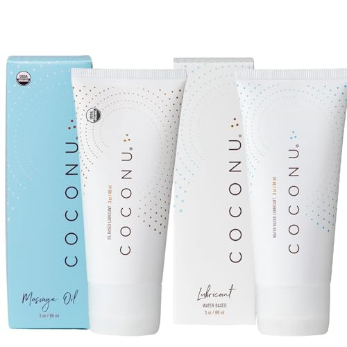 Coconu Oil & Water Combo Back - Organic, for Couples, Men, Women, and Person Use | Edible, Natural & Clean Ingredients | | Amazon (US)
