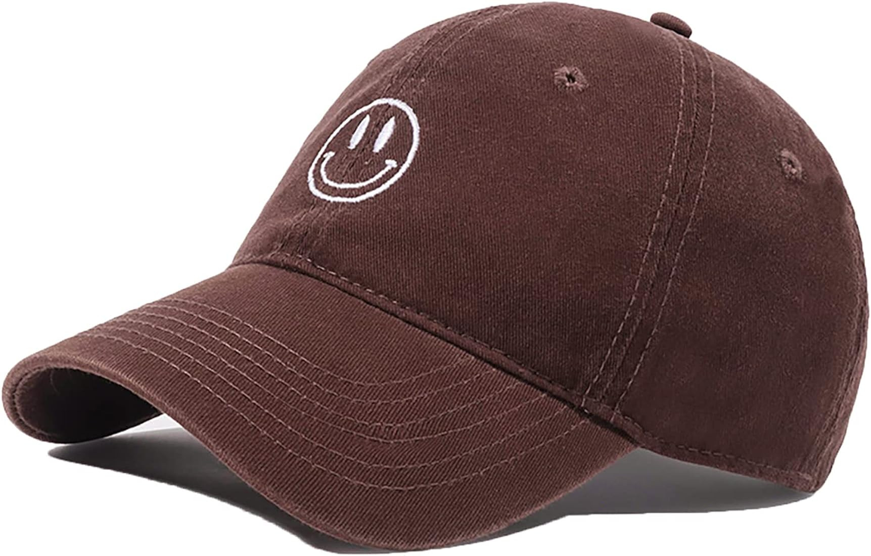 Women Cute Basic Solid Baseball Cap Vintage Distress Cotton Low Profile Dad Hat Adjustable Sports... | Amazon (US)