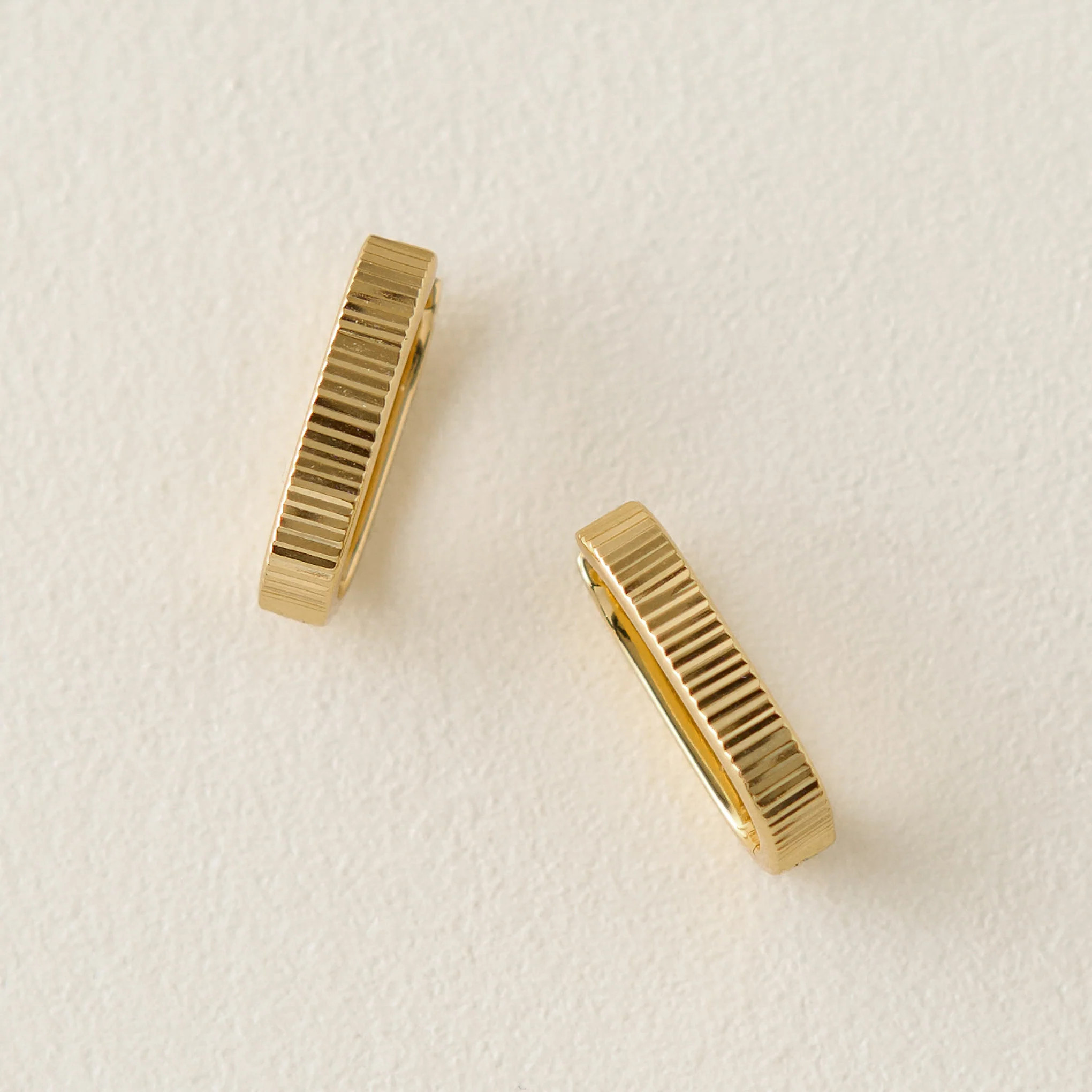 Malorie Textured Hoops | Magnolia