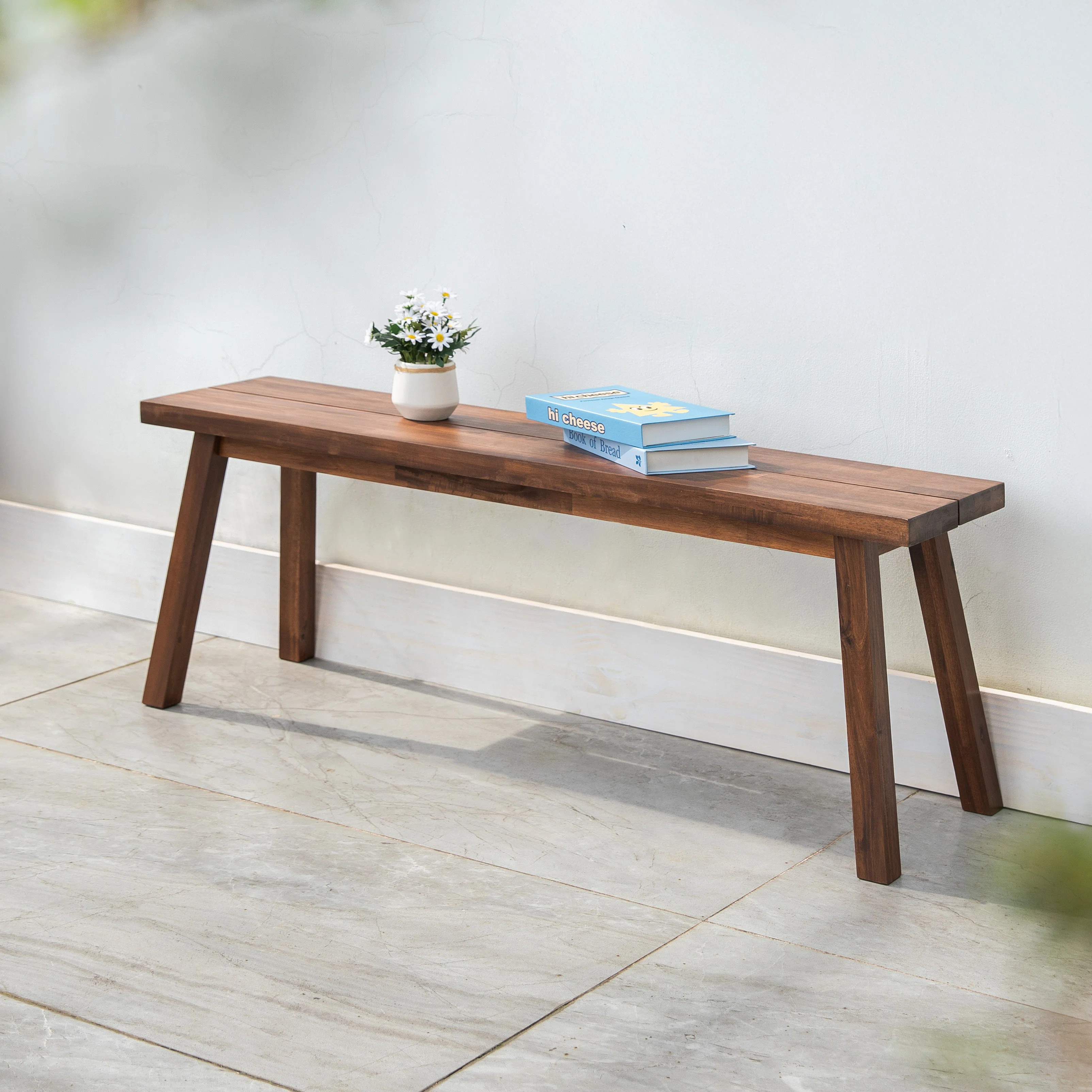 Solid Wood Outdoor Bench | Wayfair North America