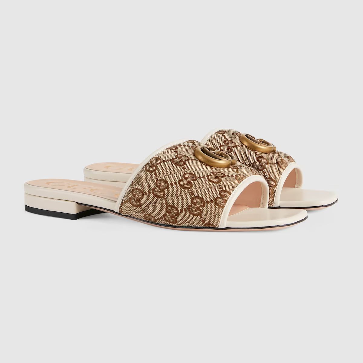 Women's slide sandal with Double G | Gucci (US)