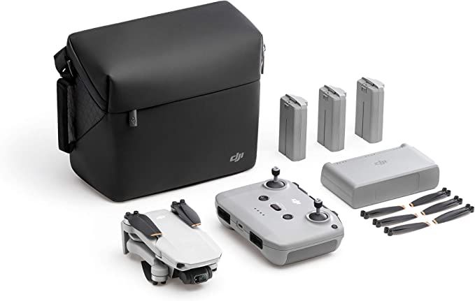 Amazon.com: DJI Mini 2 Fly More Combo – Ultralight Foldable Drone, 3-Axis Gimbal with 4K Camera... | Amazon (US)