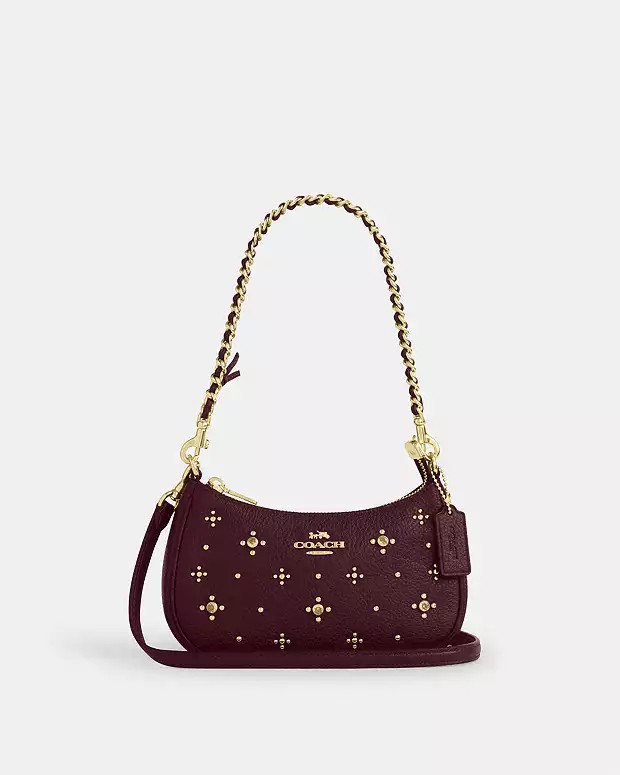Teri Mini Crossbody Bag With CrystalsRating4.7$199Color: Gold | Coach Outlet US