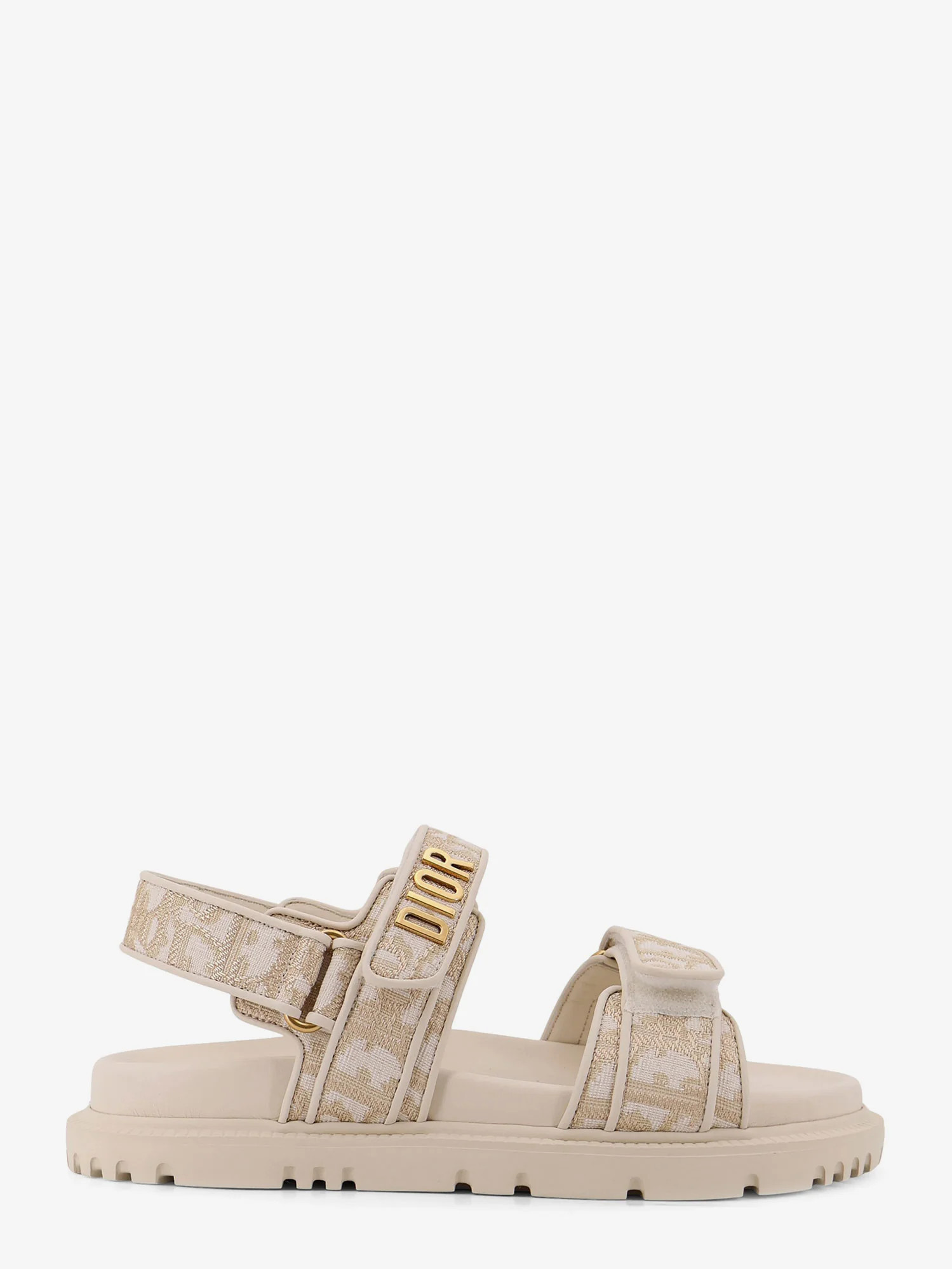 Lurex Dioract flat sandals - DIOR - gender_Woman | Nugnes 1920