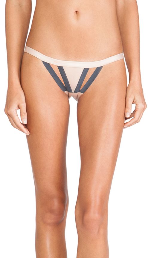 Love Haus by Beach Bunny Bounded Panty in Beige | Revolve Clothing (Global)