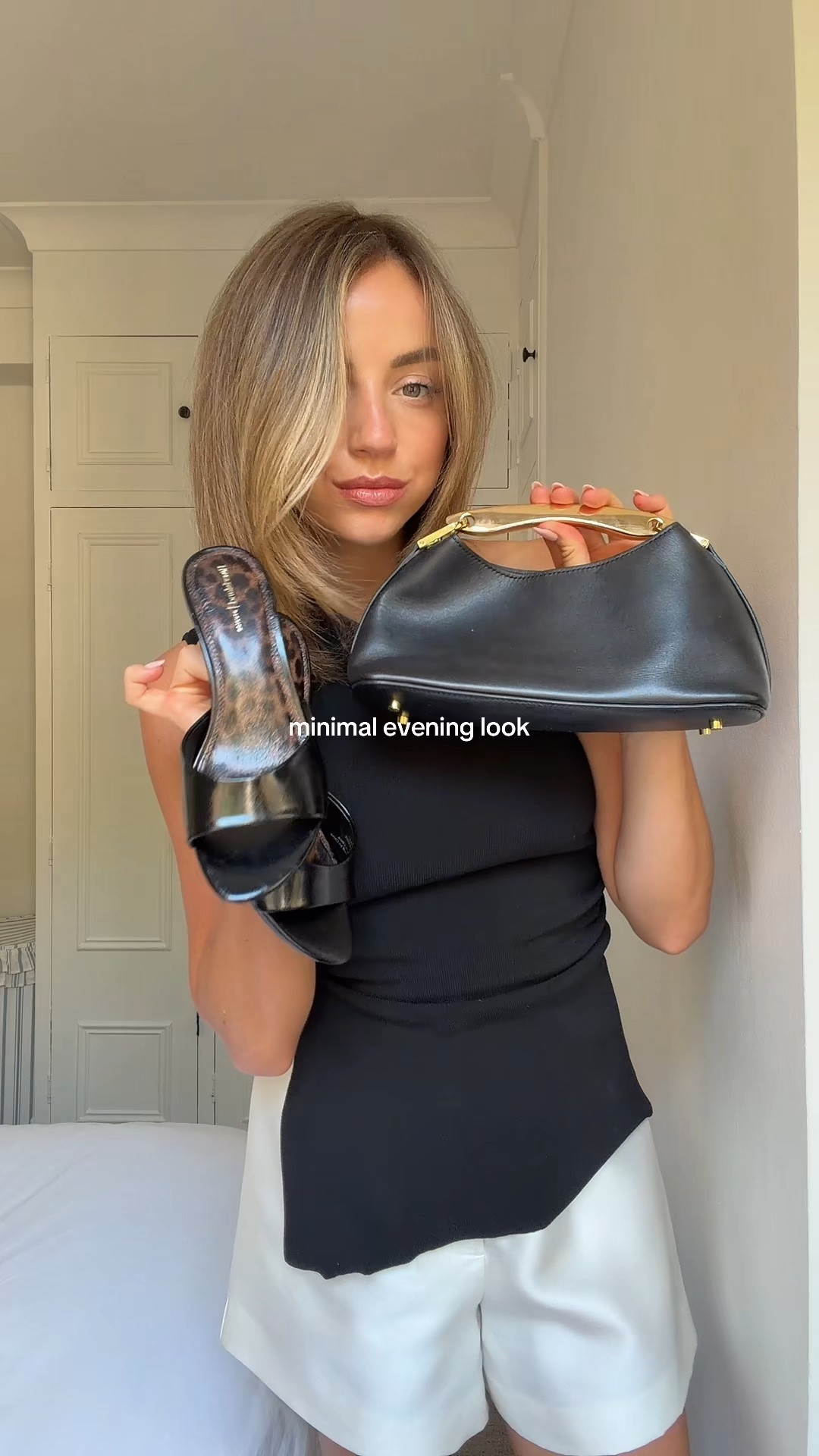Simple evening look