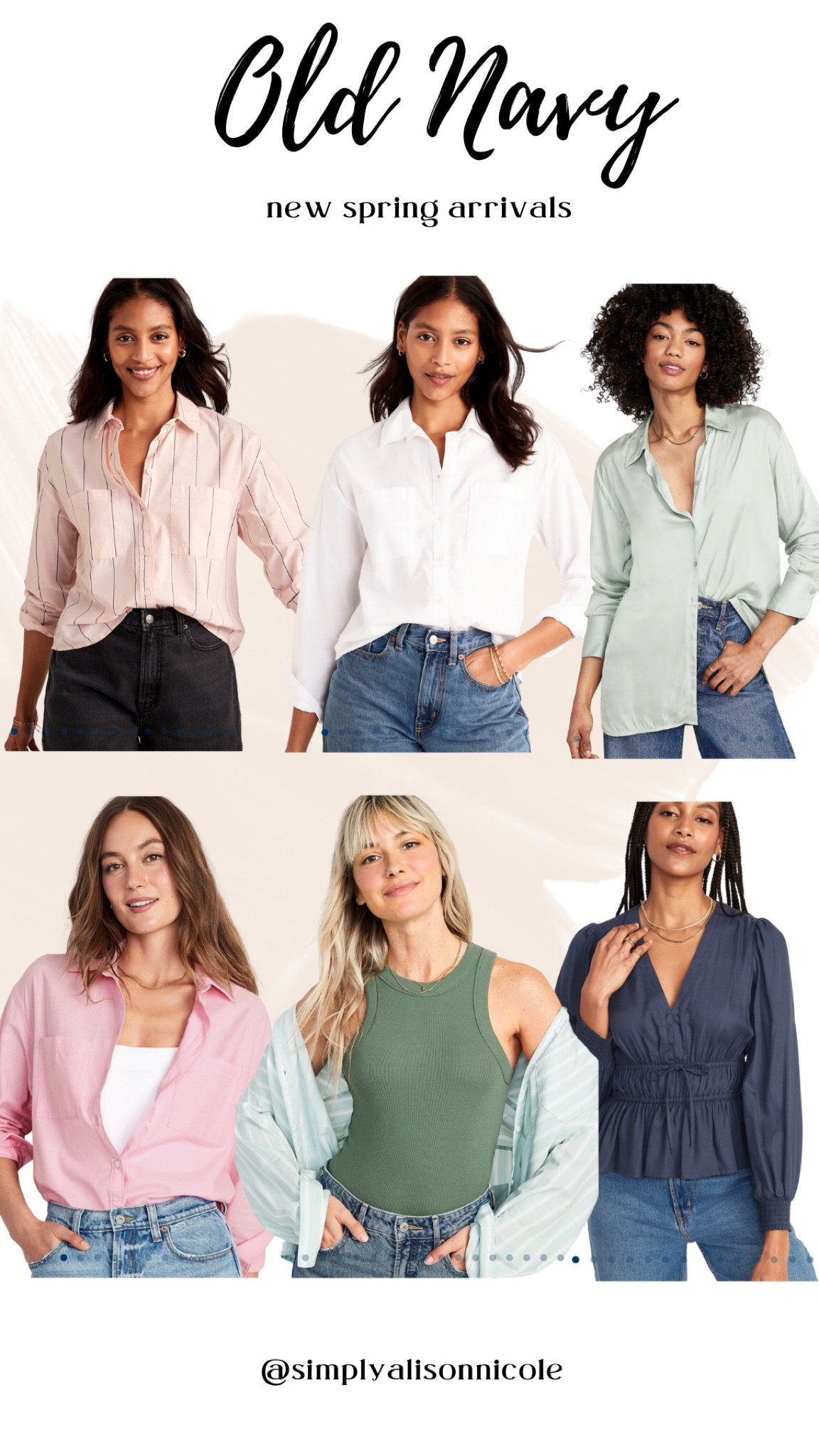 New Old Navy Spring arrivals! 

#LTKunder50 #LTKSeasonal #LTKsalealert
