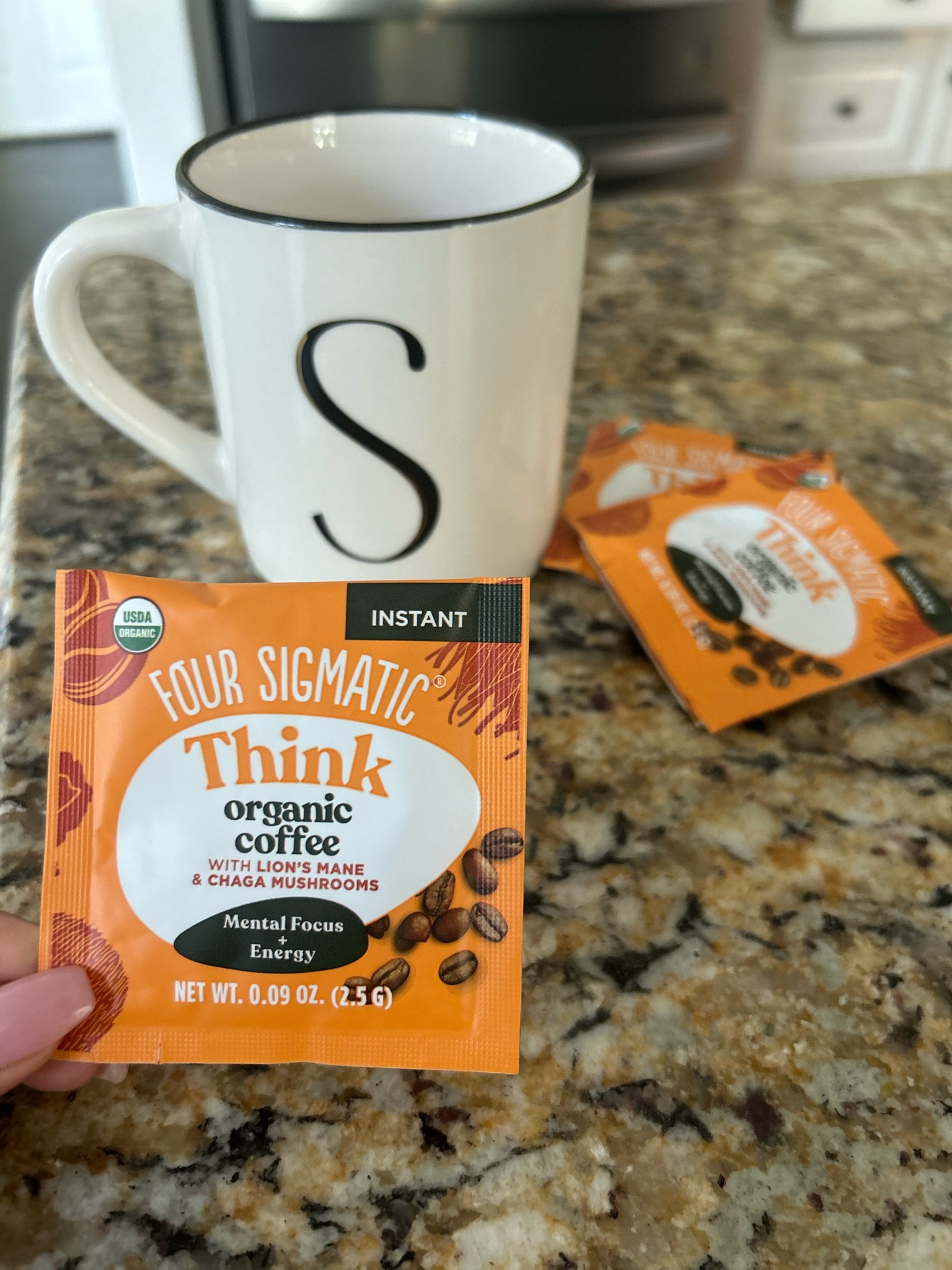 I’ve been drinking this Four Sigmatic mushroom coffee instead of my normal coffee and I love it. I don’t get the jittery feel from caffeine and get the added benefit of focus and mental clarity. #Coffee #CoffeeAlternative #FourSigmatic #MushroomCoffee