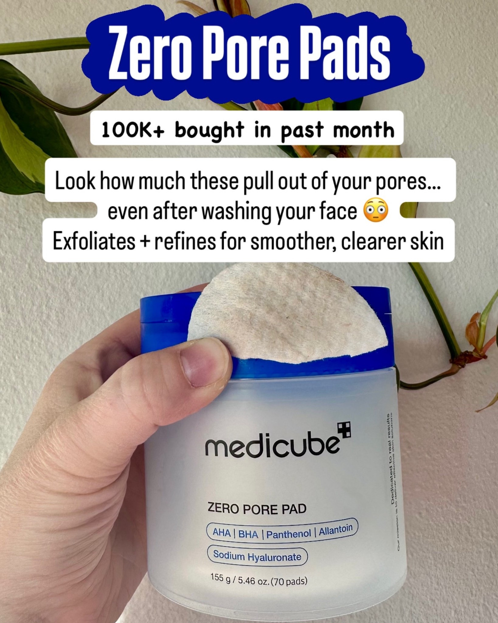 Skincare that actually shows results 😳✨
These Medicube Zero Pore Pads seriously clean out your pores—even after washing your face. The amount they pick up is wild… but also so satisfying 😂
They gently exfoliate + refine texture, leaving your skin feeling smoother, clearer, and refreshed without being too harsh. This has been such a good addition to my routine!
If you’re looking for something to help with pores, texture, and dull skin, you need to try these 🙌
#LTKBeauty #LTKSkincare #PoreCare #GlassSkinGoals #SkincareRoutine #ExfoliatingPads #Medicube #BeautyFinds #SelfCareRoutine #MomLifeBeauty

#LTKgrwm #LTKselfcare #LTKmorningroutine