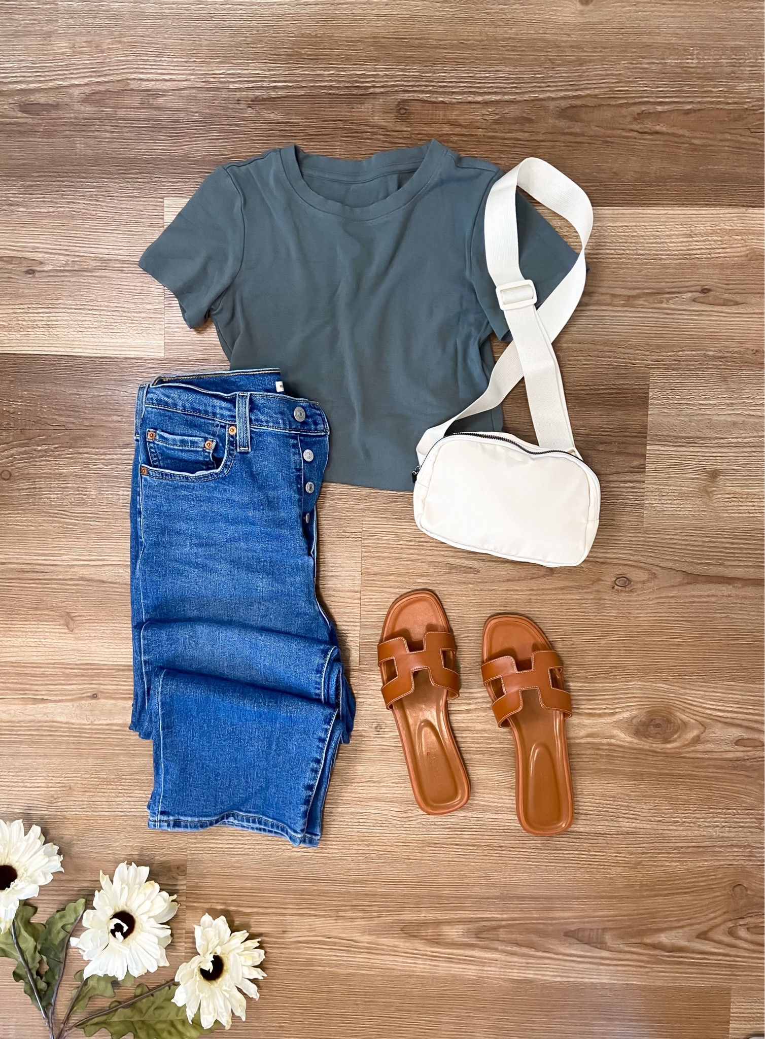 Comfortable spring outfit, affordable bodysuit, Amazon outfit idea, designer look for less sandals

#LTKstyletip #LTKshoecrush #LTKfindsunder100
