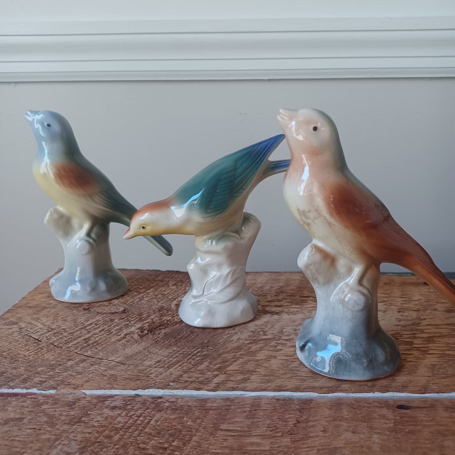 Vintage Spaulding China Bird Figurines All 3 Sold Together - Etsy | Etsy (US)