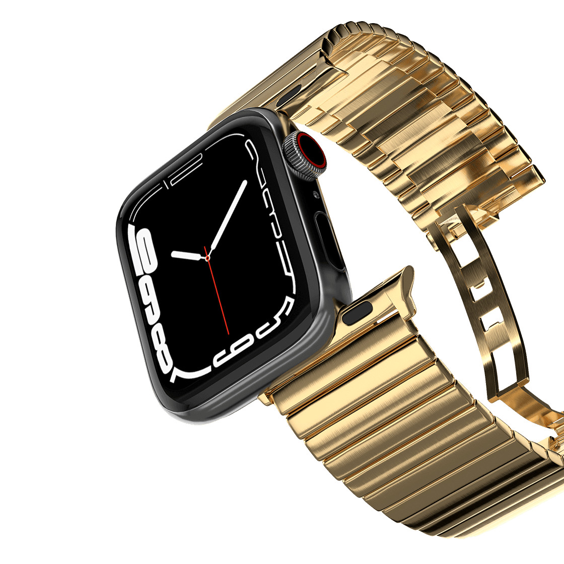 Stainless Steel Monolink Watch Band (38/40/41mm) - Gold | Casetify (Global)