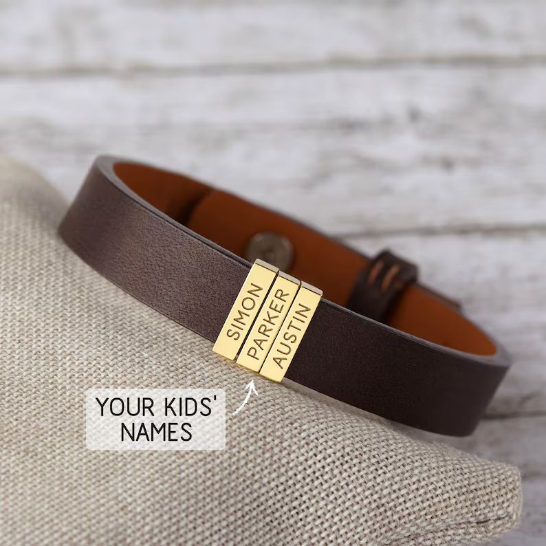 Dad Bracelet Personalized Dad Gift Fathers Day Gift Dad | Etsy | Etsy (US)