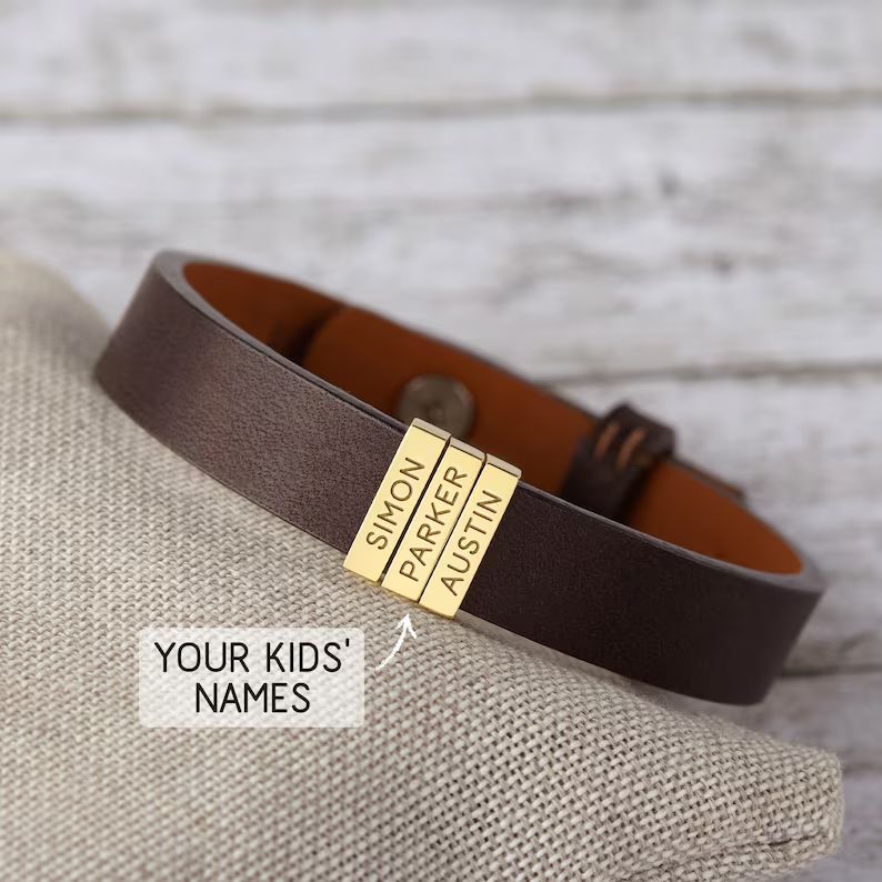 Dad Bracelet Personalized Dad Gift Fathers Day Gift Dad | Etsy | Etsy (US)