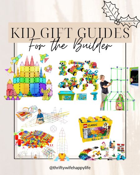 Kid gift ideas! Gifts for kids who love to build! 

#LTKGiftGuide #LTKSeasonal #LTKHoliday
