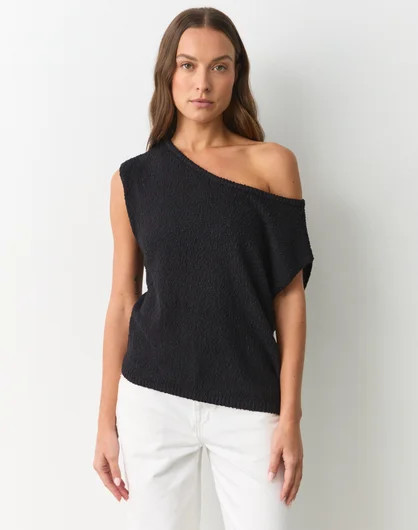 Asymmetrical Off Shoulder Knit Top | Glassons (Australia)