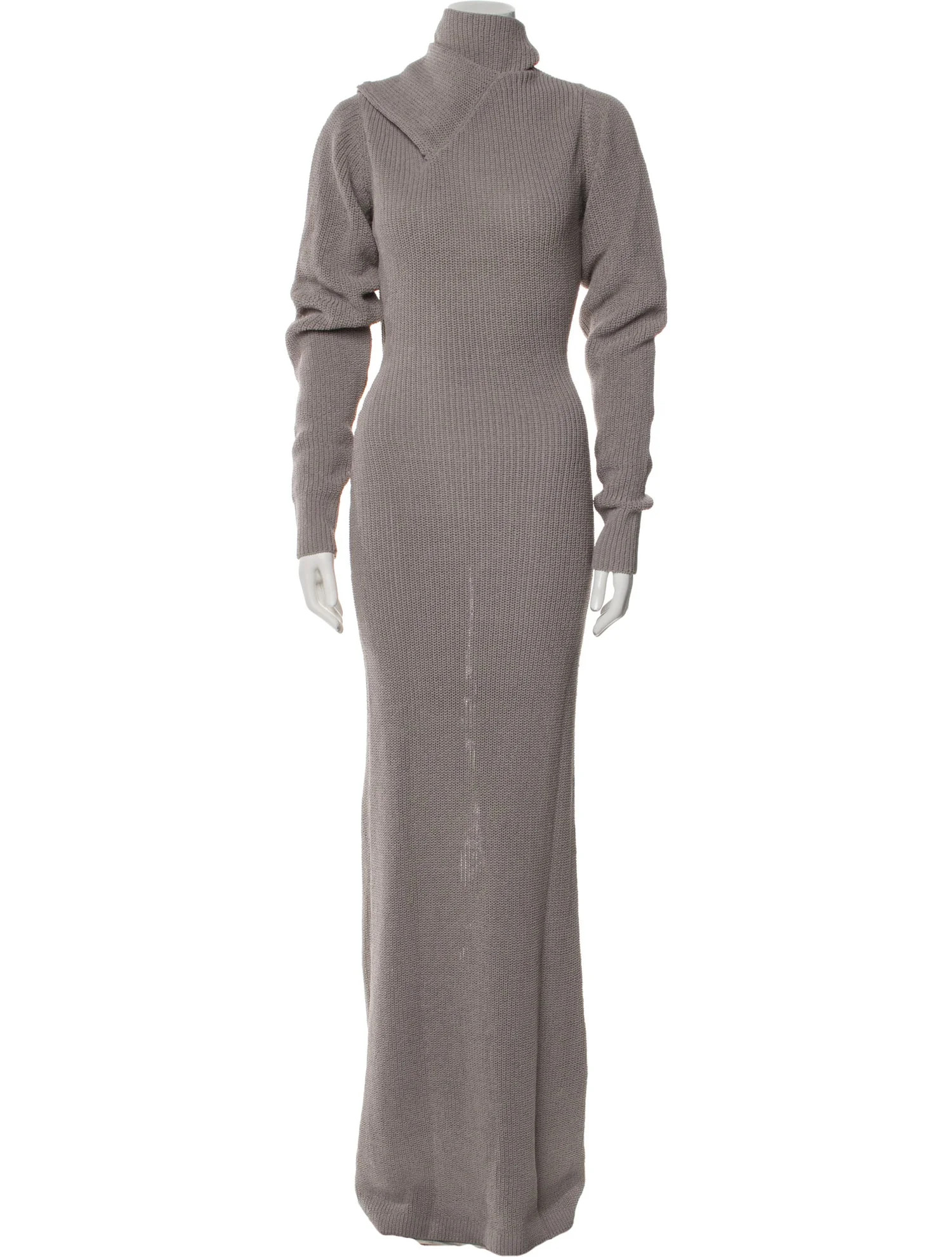 Turtleneck Long Dress w/ Tags | The RealReal