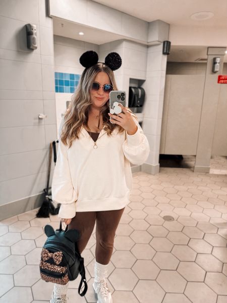 Anthropology dupe! Perfect comfy outfit for a Disney Vacation or visit. Great Disney outfit 

#LTKtravel #LTKU #LTKmidsize