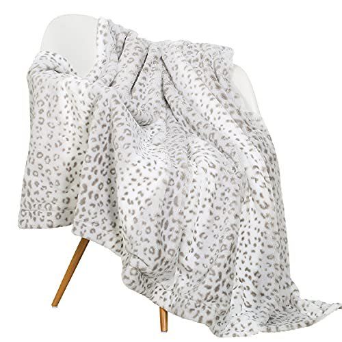 Sedona House Fuzzy Faux Fur Cheetah Throw Blanket,Lightweight Plush Cozy Soft Microfiber for Couc... | Walmart (US)