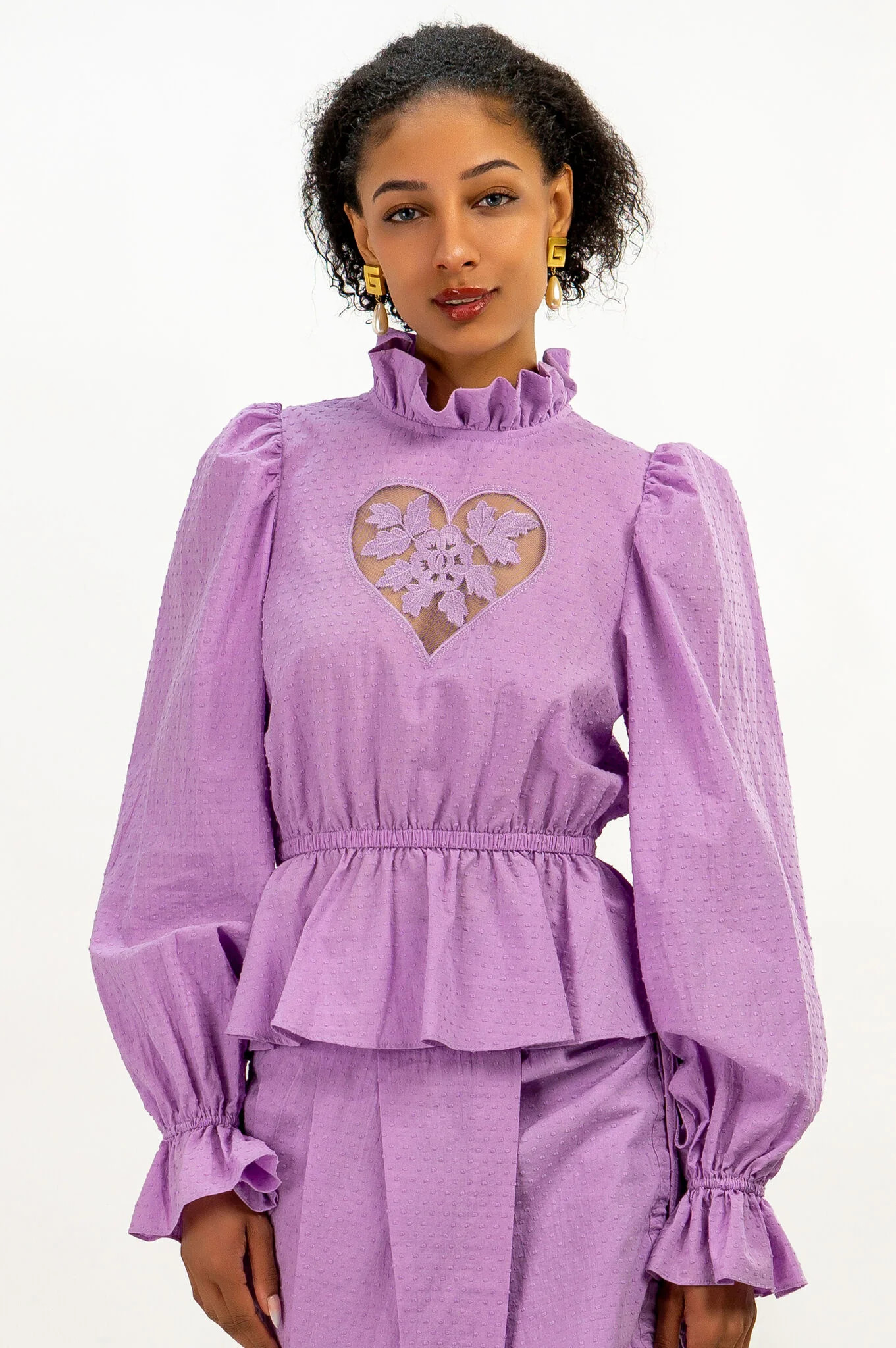 Sirsa Top Lavender | Kristinit