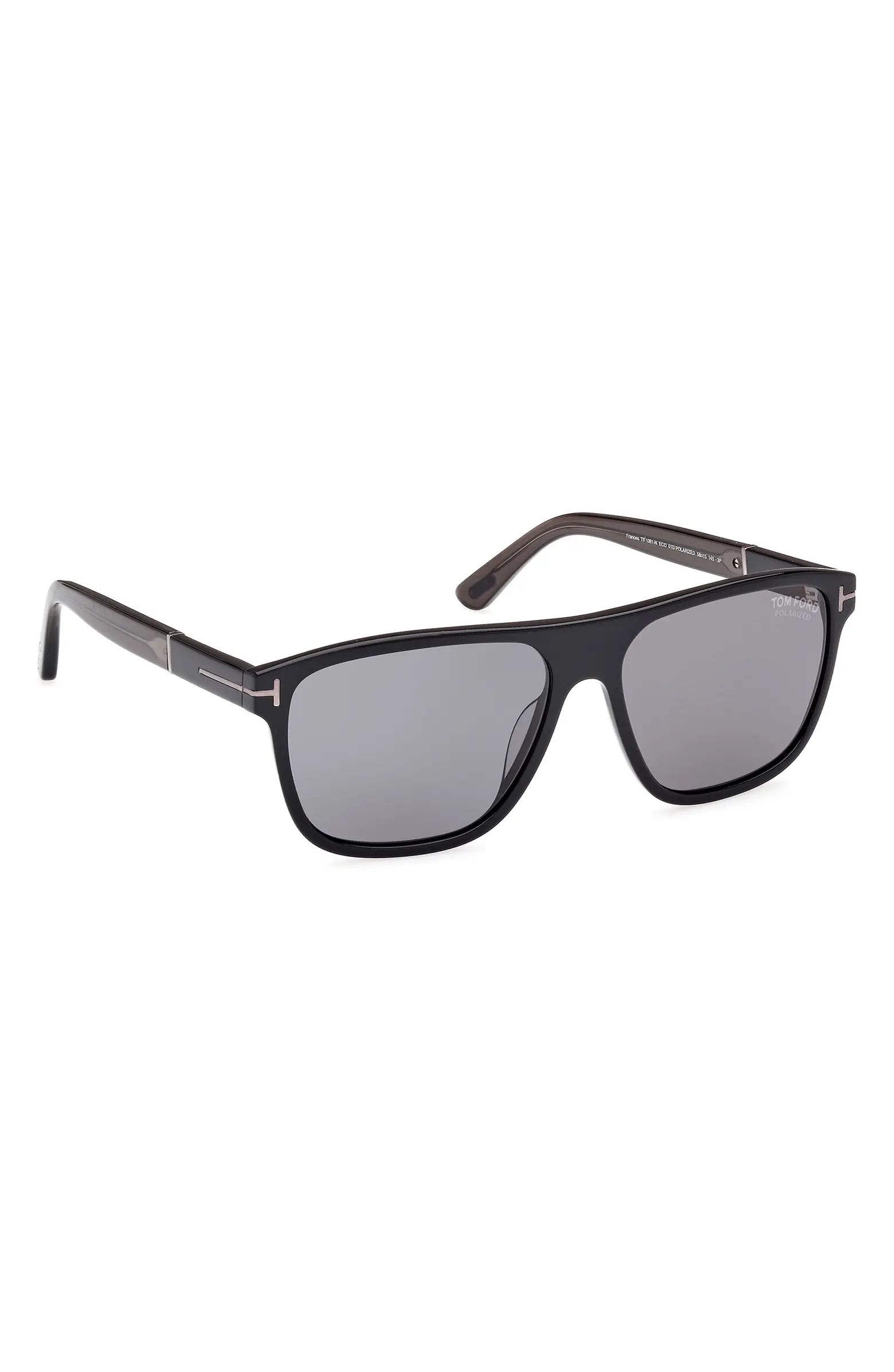 Frances 58mm Polarized Square Sunglasses | Nordstrom