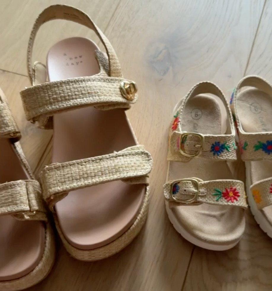 Mommy & Me Target Sandals 

 #LTKdayinmylife #LTKmomlife #LTKKids