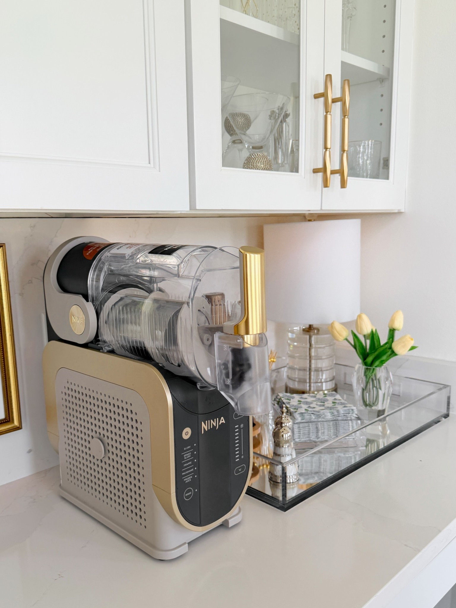 The Ninja Slushi machine is all it’s cracked up to be and the perfect addition to summer!!!

#ninja #slushiemachine #homebar  #kitchen #homeessentials #weddingregistry

#LTKHome