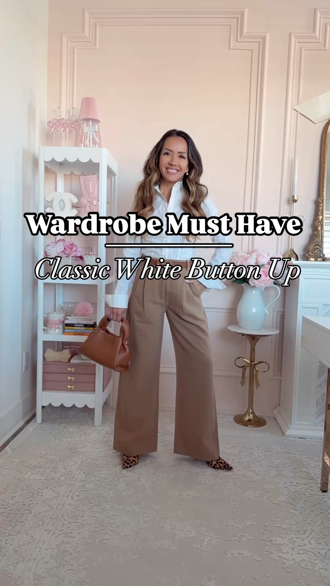 Seriously you guys need this white button up shirt! I’m still in shock over how tailored it is and only $25!

Wearing XXS

#LTKWorkwear #LTKWatchNow #LTKFindsUnder50