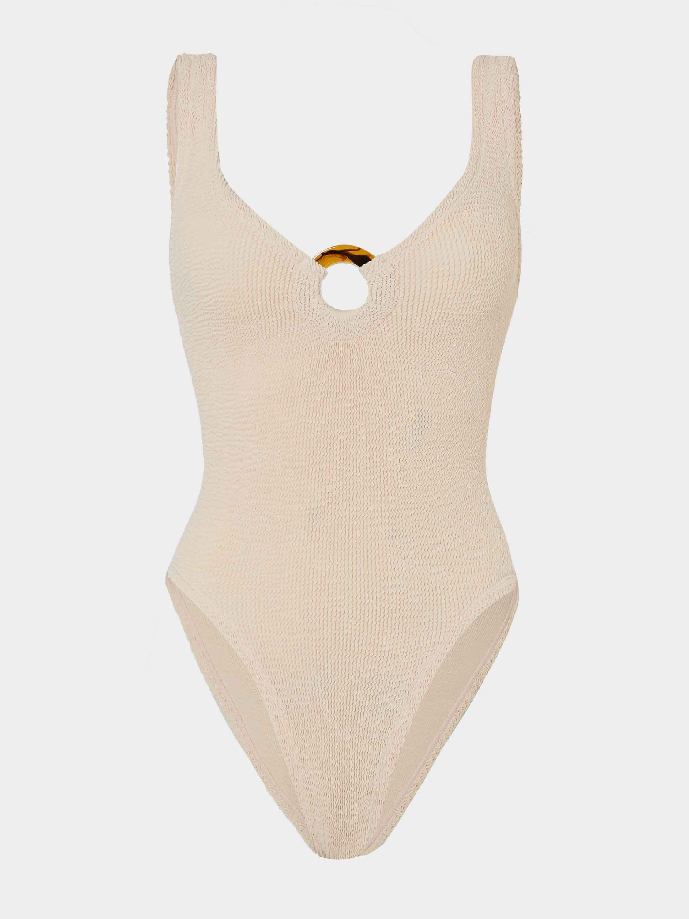 Celine Swim - White  | One Size Swimwear  | Hunza G - Blush / One size | HUNZA G